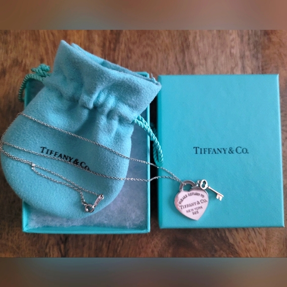 Tiffany Co. Jewelry Tiffany Heart And Key Necklace Poshmark